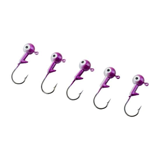 Jighead - Zoka - Kurşunlu Olta İğnesi - (XH-A 02) - Mor Beyaz - 10 Gr