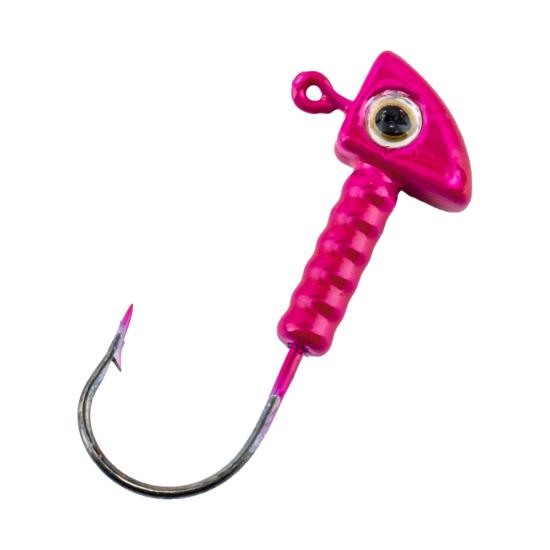Jighead - Zoka - Kurşunlu Olta İğnesi - (XH-A 06) - Pembe - 8 Gr