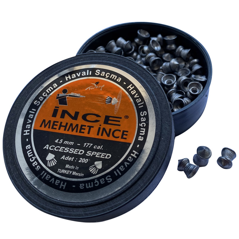 İnce Mehmet 4.5 mm Havalı Saçması (200’lü)