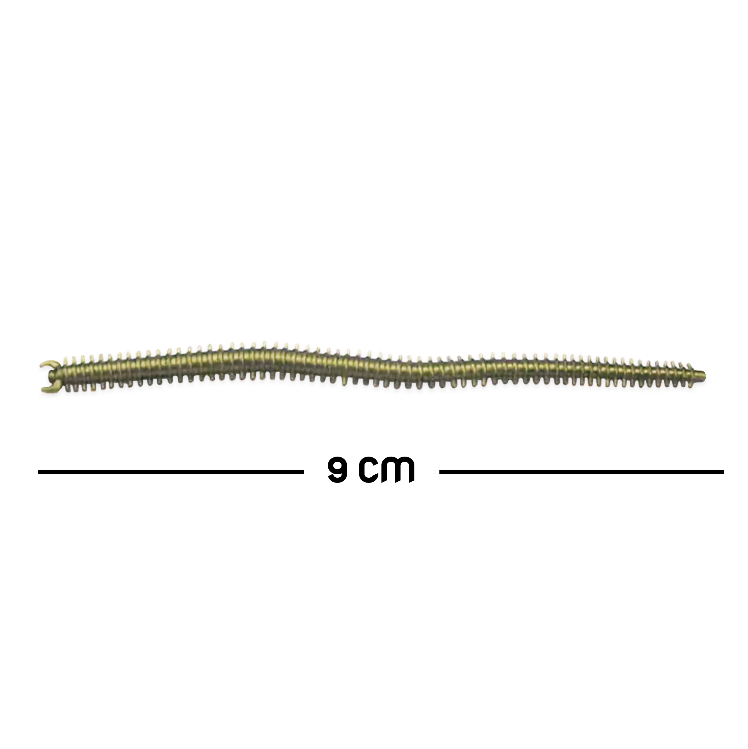 Silikon Kurt Balık Yemi - Kokulu - Silkworm - Yeşil - Power Bait (9951)