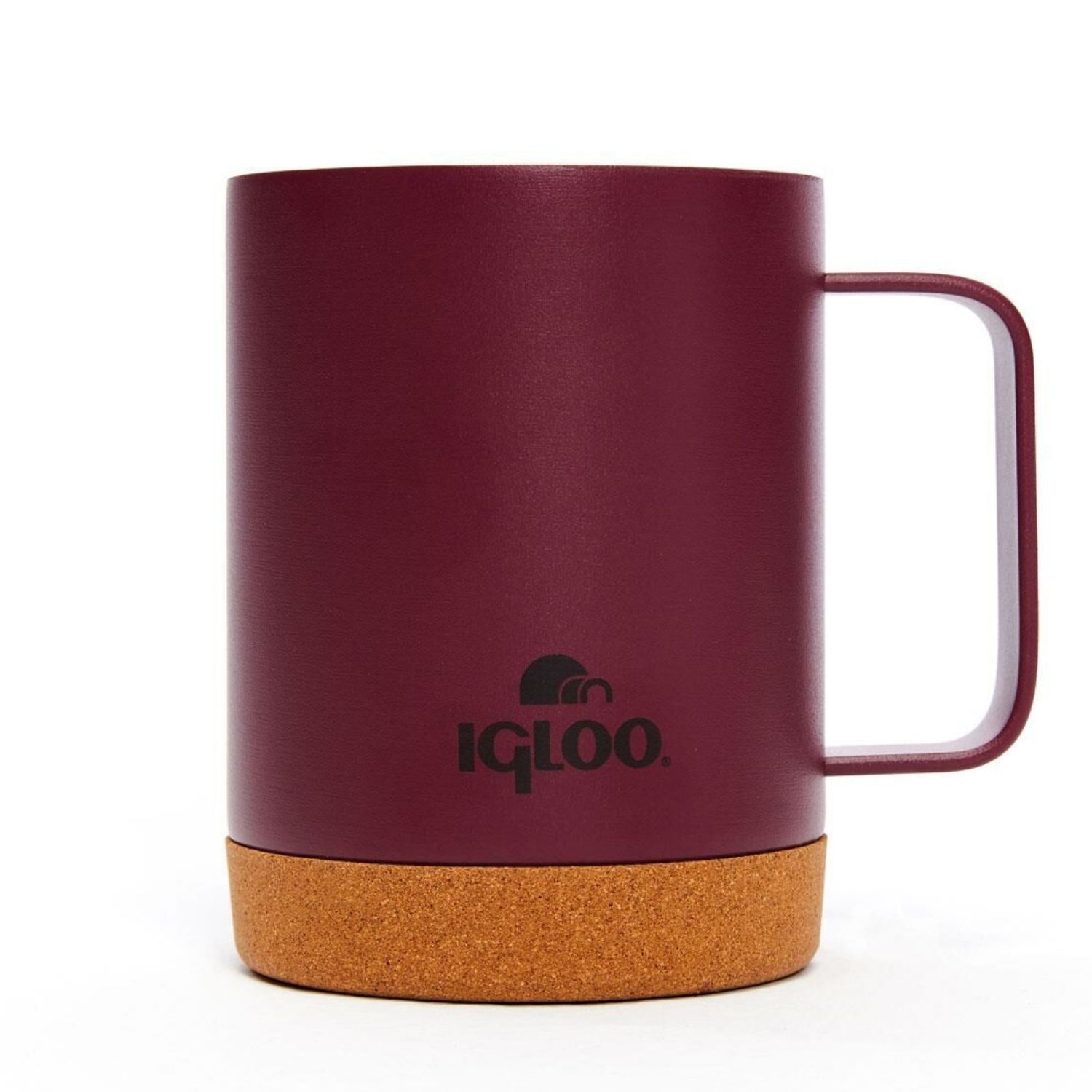 Çelik Mug Termos - Igloo - Cork - 350ml - Bordo - 205696