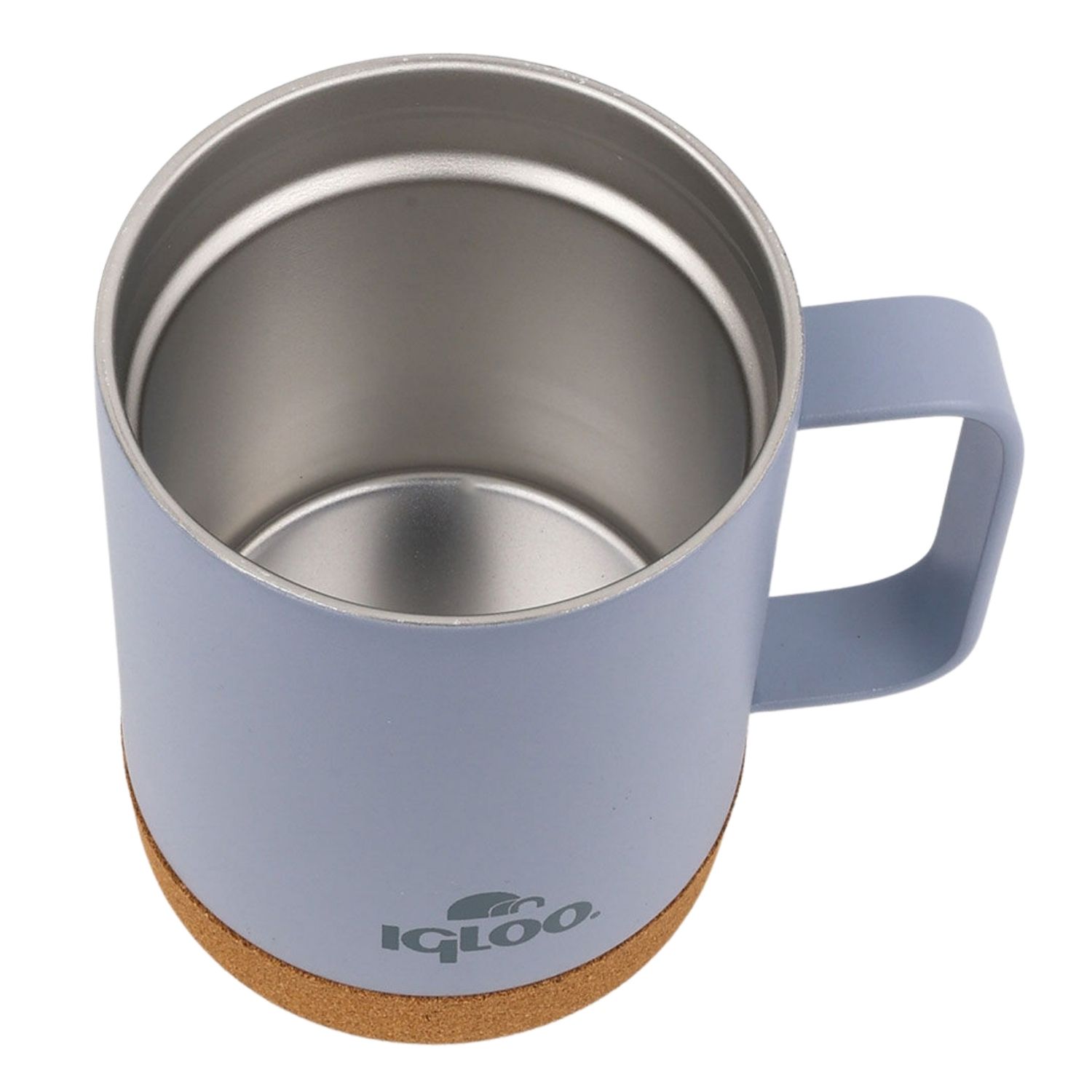 Çelik Mug Termos - Igloo - Cork - 350ml - Duman Mavi - 205696