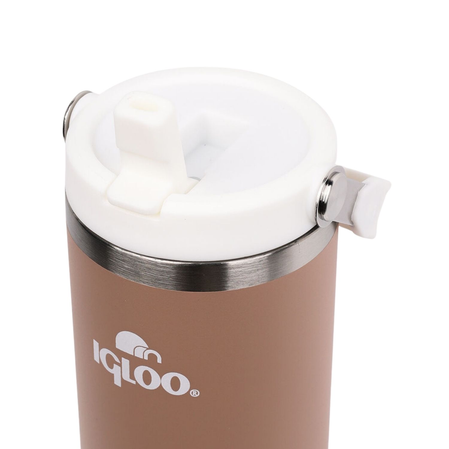 Çelik Termos - Igloo - Powder - 900ml - Kahve/Beyaz - 205788