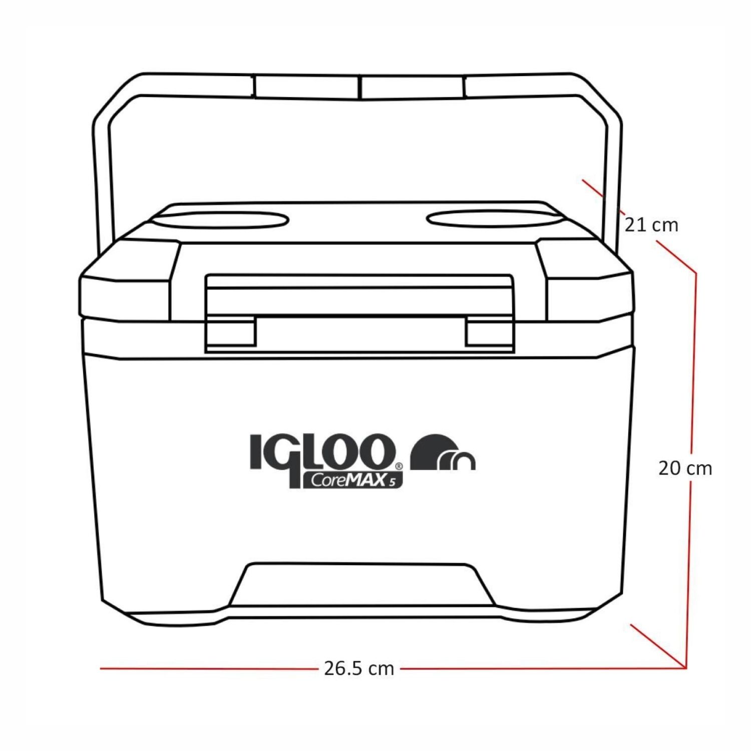 Buzluk - Igloo - CoreMAX - 5 lt - 300723