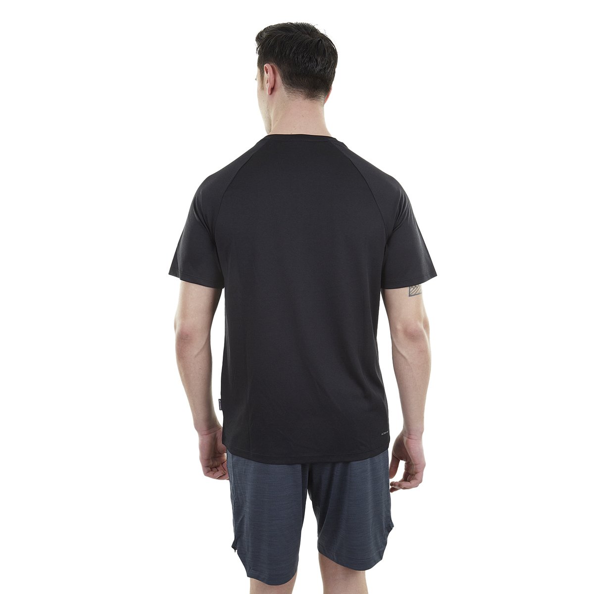 Spor Erkek Tişört - Hızlı Kuruyan Tişört - Ultra Dry - Siyah (600614)