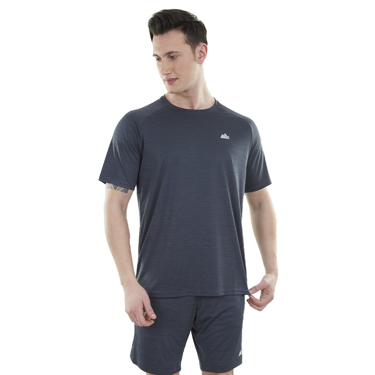 Spor Erkek Tişört - Hızlı Kuruyan Tişört - Ultra Dry - Antrasit (600614)