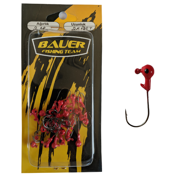 Bauer 2 Gr. Zoka Kırmızı (25’li)