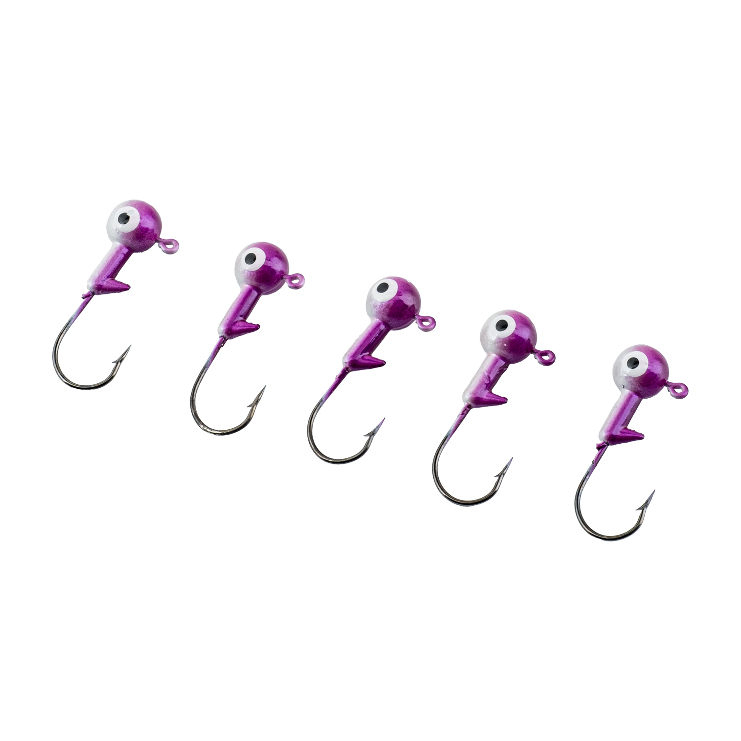 Jighead - Zoka - Kurşunlu Olta İğnesi - (XH-A 02) - Mor Beyaz - 7 Gr - 5 Adet